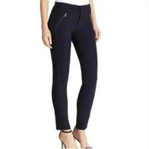 Rebecca Taylor Ava Techy Slim Pants Navy Size 10